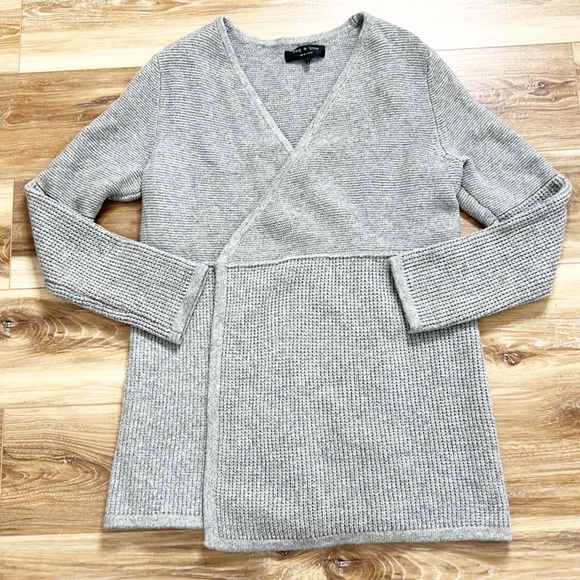 Rag & Bone Wool Open Cardigan Sweater - Picture 15 of 16